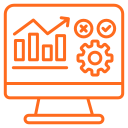 Manual reporting reduction icon