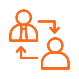 Payroll processing simplification icon