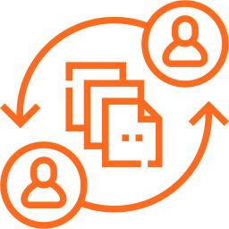Document sharing icon