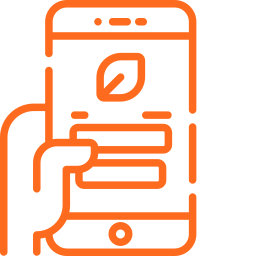 Mobile order booking icon