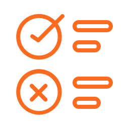 Attendance and leave icon